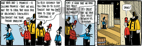 Overboard on Tuesday February 13, 2001 Comic Strip