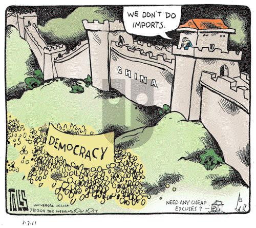 Tom Toles - Monday March 7, 2011 Comic Strip