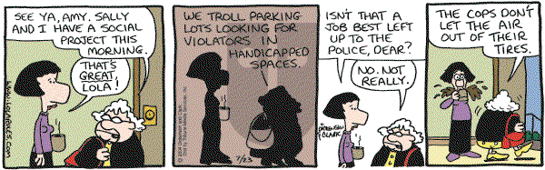 Lola on Friday July 23, 2004 Comic Strip