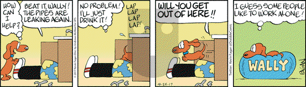 Drabble on Wednesday October 25, 2017 Comic Strip