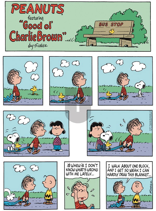 Peanuts - Sunday June 9, 2024 Comic Strip