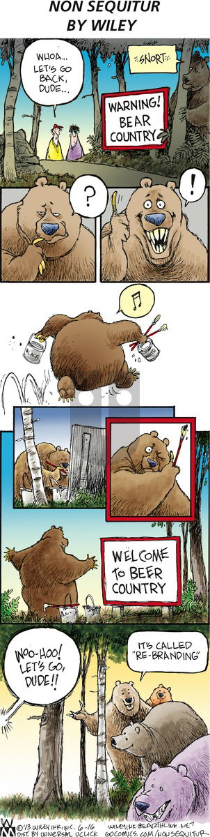 Non Sequitur - Sunday June 16, 2013 Comic Strip