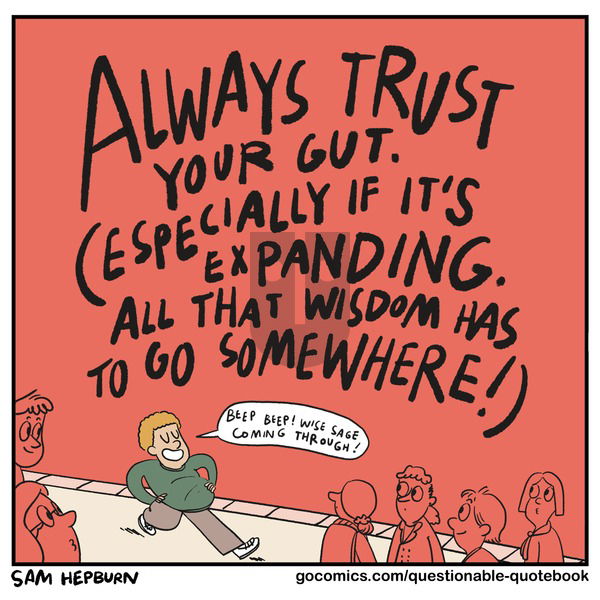 Questionable Quotebook on Sunday June 30, 2024 Comic Strip