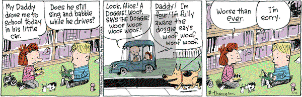 Cul de Sac on Monday January 16, 2012 Comic Strip