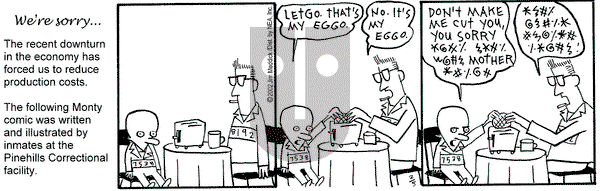 Monty - Tuesday February 5, 2002 Comic Strip