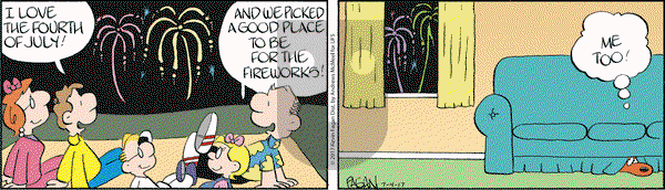Drabble on Tuesday July 4, 2017 Comic Strip