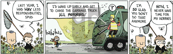 Wallace the Brave on Tuesday April 9, 2019 Comic Strip
