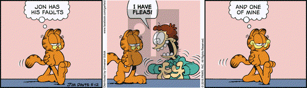 Garfield on Thursday May 12, 2016 Comic Strip