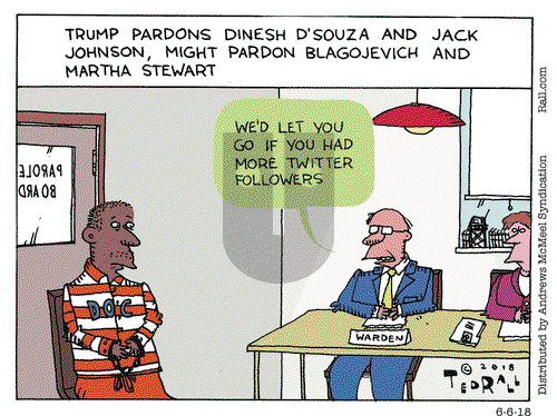 Ted Rall on Wednesday June 6, 2018 Comic Strip