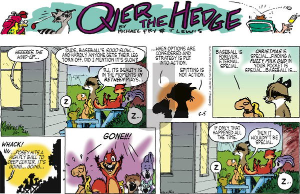 Over the Hedge on Sunday May 5, 2013 Comic Strip