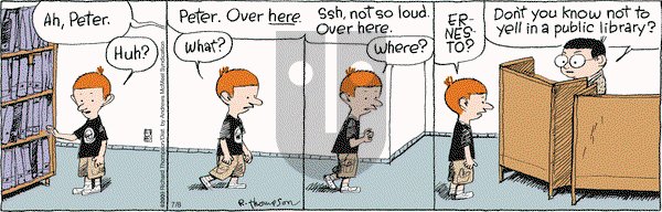 Cul de Sac on Monday July 8, 2019 Comic Strip