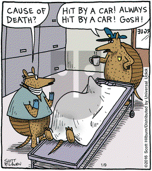 The Argyle Sweater on Saturday January 9, 2016 Comic Strip