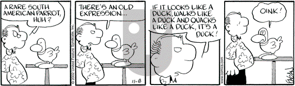 Drabble - Friday November 8, 2002 Comic Strip