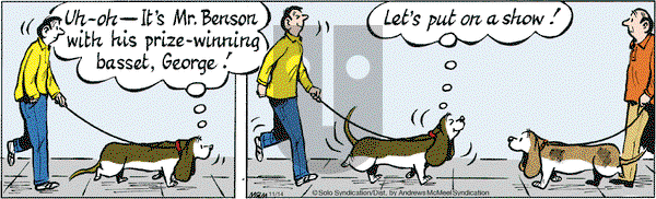 Fred Basset on Thursday November 14, 2019 Comic Strip