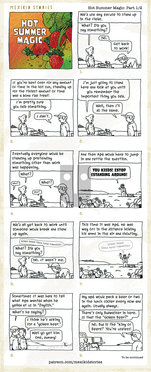 Mexikid Stories on Thursday March 23, 2023 Comic Strip