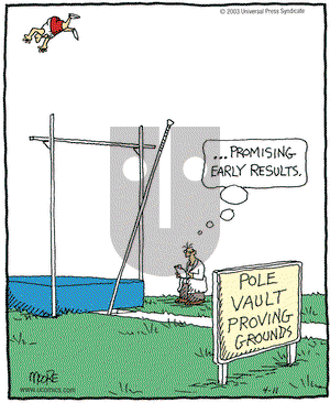 In the Bleachers on Friday April 11, 2003 Comic Strip