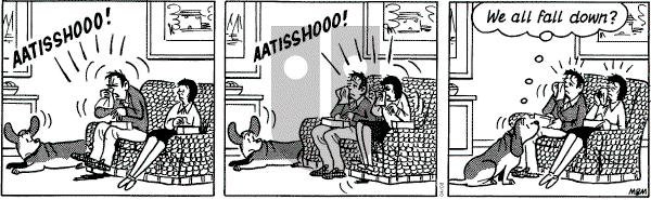 Fred Basset on Wednesday April 9, 2003 Comic Strip