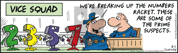 Frank and Ernest on Wednesday May 1, 2019 Comic Strip