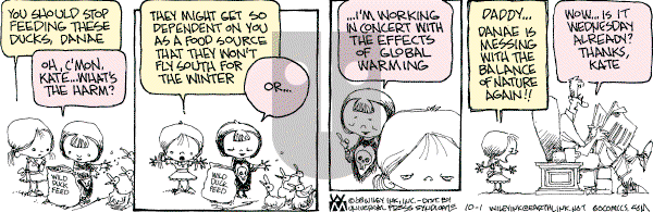 Non Sequitur - Wednesday October 1, 2008 Comic Strip
