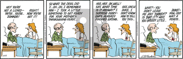 Doonesbury on Thursday June 5, 2014 Comic Strip