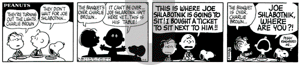 Peanuts on Thursday January 1, 1970 Comic Strip