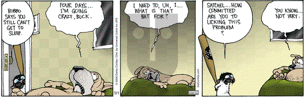 Get Fuzzy on Thursday May 1, 2014 Comic Strip