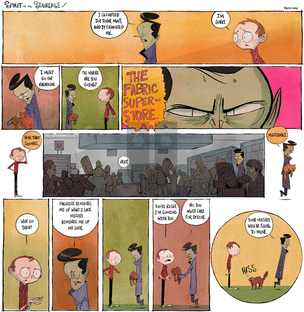 Spirit of the Staircase on Wednesday July 10, 2024 Comic Strip