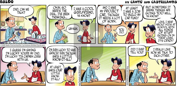 Baldo - Sunday June 7, 2020 Comic Strip