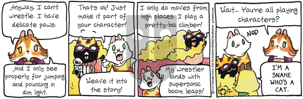 Breaking Cat News on Wednesday April 1, 2020 Comic Strip