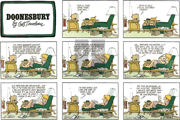 Doonesbury on Sunday July 29, 1979 Comic Strip
