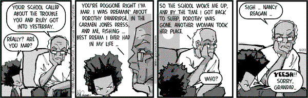 The Boondocks on Saturday April 26, 2014 Comic Strip