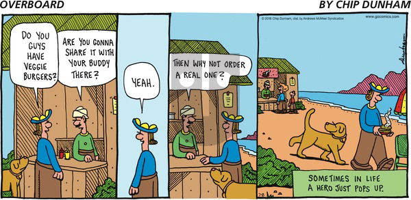 Overboard on Sunday July 8, 2018 Comic Strip