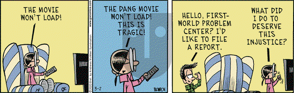 Grand Avenue on Monday March 2, 2020 Comic Strip