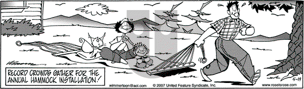 Rose is Rose on Saturday May 19, 2007 Comic Strip