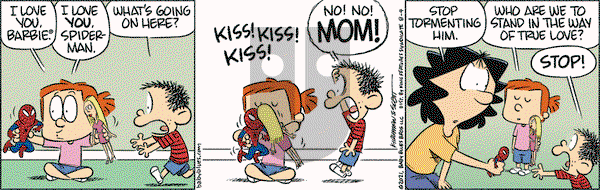 Baby Blues on Wednesday August 4, 2021 Comic Strip