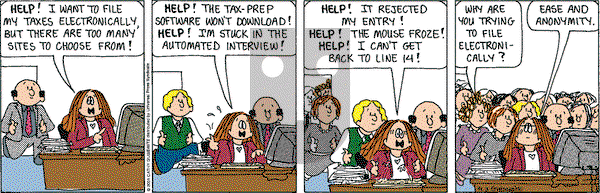 Cathy Classics on Wednesday April 18, 2001 Comic Strip