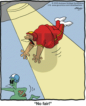 In the Bleachers - Thursday January 16, 2025 Comic Strip