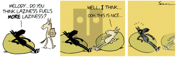 Dark Side of the Horse on Tuesday April 1, 2014 Comic Strip