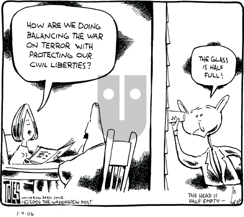 Tom Toles on Wednesday January 4, 2006 Comic Strip