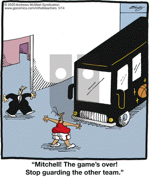 In the Bleachers on Thursday May 14, 2020 Comic Strip