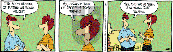 The Buckets on Friday August 23, 2013 Comic Strip