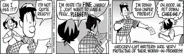 Rose is Rose on Friday July 1, 2005 Comic Strip