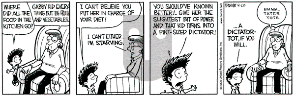 Grand Avenue on Thursday April 20, 2000 Comic Strip