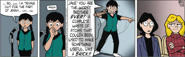 Luann on Wednesday March 28, 2018 Comic Strip
