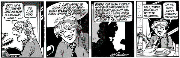 Doonesbury on Saturday December 3, 1994 Comic Strip