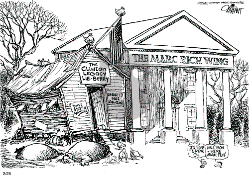 Pat Oliphant on Monday February 26, 2001 Comic Strip