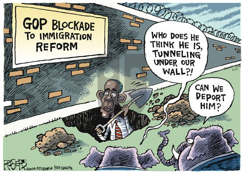 Rob Rogers on Sunday November 16, 2014 Comic Strip