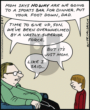 Real Life Adventures on Tuesday February 24, 2015 Comic Strip