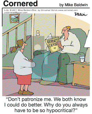 Cornered on Saturday January 15, 2011 Comic Strip