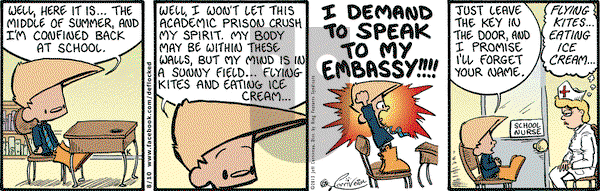 DeFlocked on Saturday August 10, 2013 Comic Strip